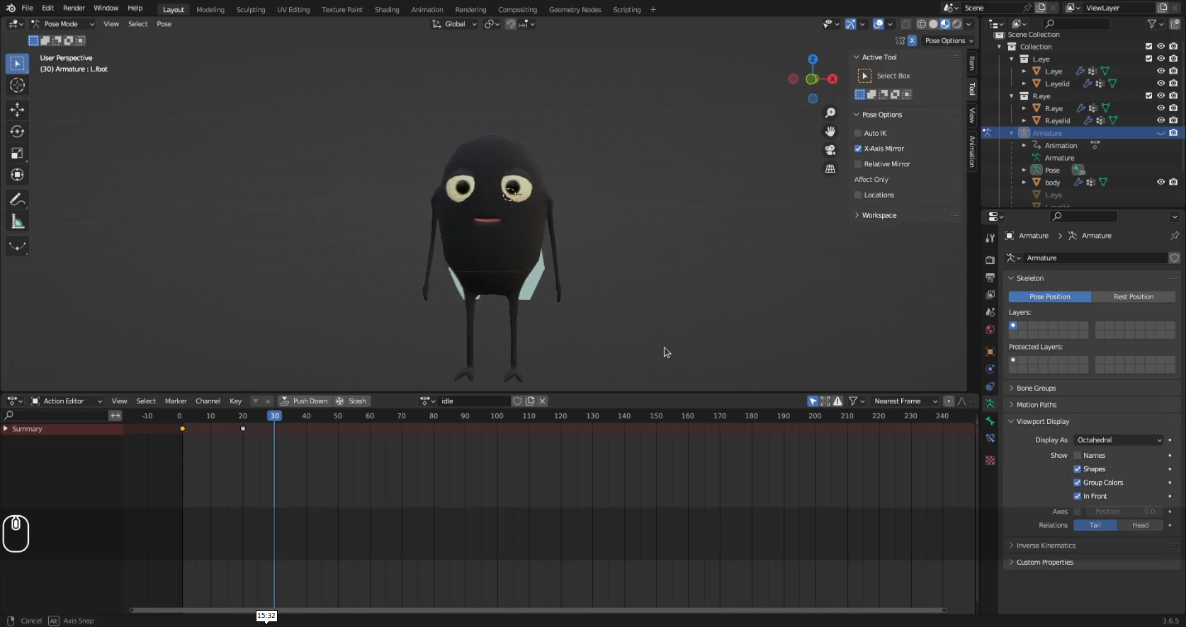 Fly 3D modeling
